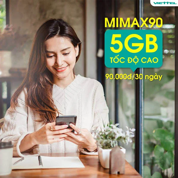 Gói Mimax90 Viettel 1 tháng được nhiều người dùng