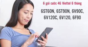 6 gói cước 4G Viettel 6 tháng bạn nên dùng