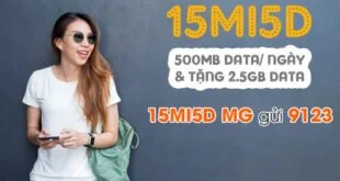 Đăng ký gói 15MI5D Viettel miễn phí 7500MB trong 15 ngày