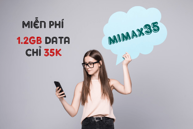 Gói Mimax35 Viettel miễn phí 1.2GB Data tốc độ cao/tháng