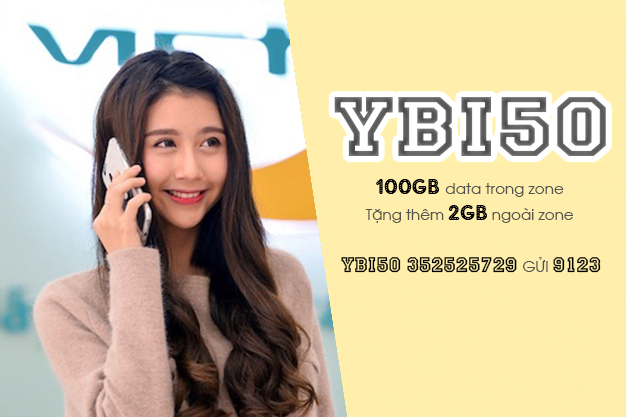Gói YBI50 Viettel ưu đãi 102GB cho khách hàng tại Yên Bái