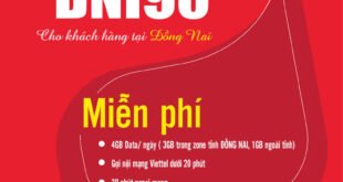 Gói DNI90 Viettel Miễn phí 4GB/ngày giá 90k 1 tháng cho KH Đồng Nai