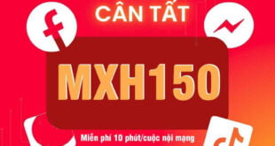 Gói MXH150 Viettel miễn phí % Data Facebook, Tiktok, Youtube 1 tháng